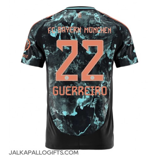 Bayern Munich Raphael Guerreiro #22 Vieraspaita 2024-25 Lyhythihainen